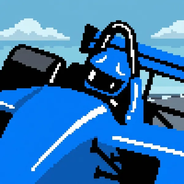 Arcade mode — cockpit view